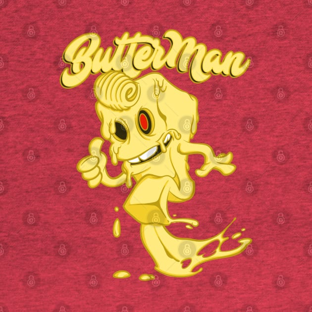Retro Mister Butter Man by StudioPM71